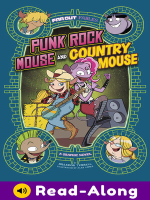 cover image of Punk Rock Mouse and Country Mouse